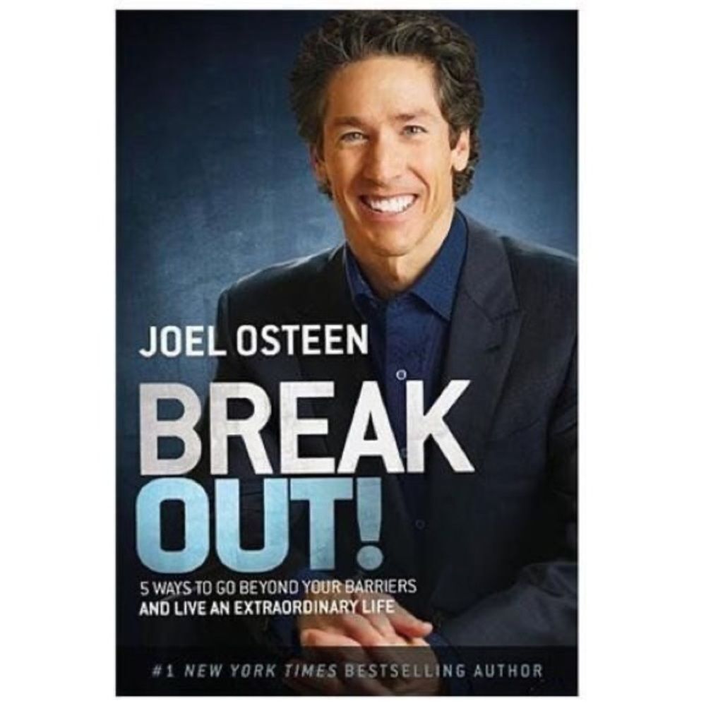 10/$25🦋 Break Out! by Joel Osteen